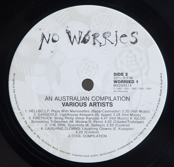 Various – No Worries - An Australian Compilation LP vinyl record, image 4 of 7