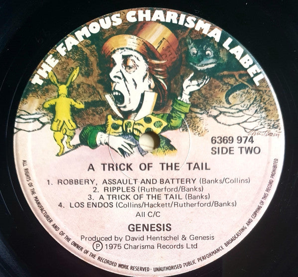 Genesis – A Trick Of The Tail LP vinyl record, image 6 of 6