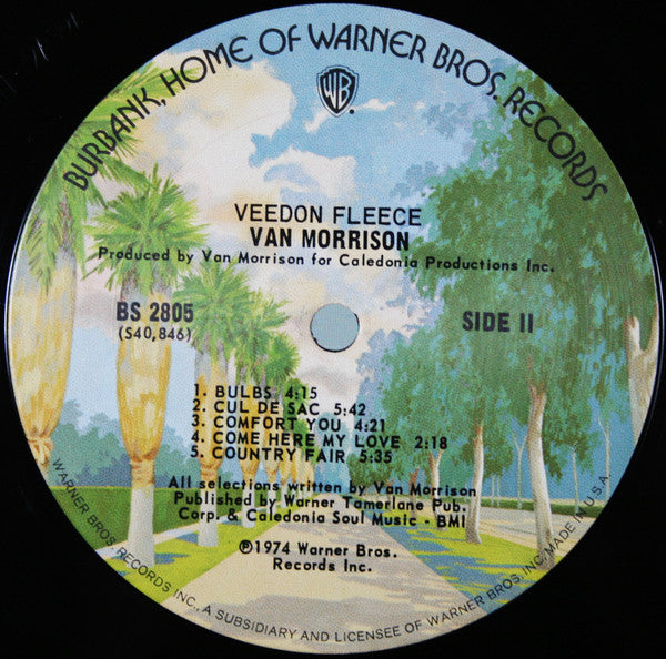 Van Morrison – Veedon Fleece LP vinyl record, image 4 of 6