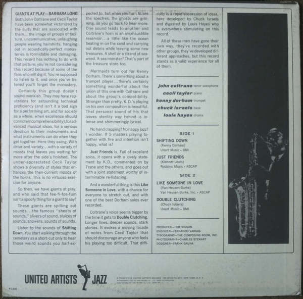 John Coltrane – Coltrane Time LP vinyl record, image 3 of 7