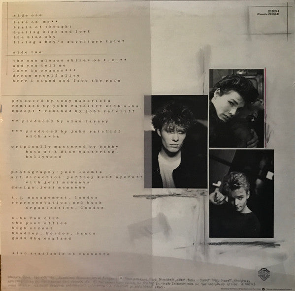 a-ha – Hunting High And Low LP vinyl record, image 2 of 7