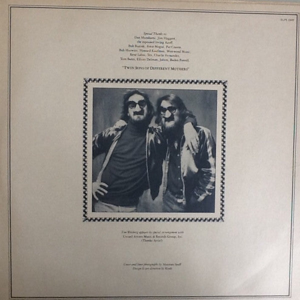 Dan Fogelberg, Tim Weisberg – Twin Sons Of Different Mothers LP vinyl record, image 2 of 6