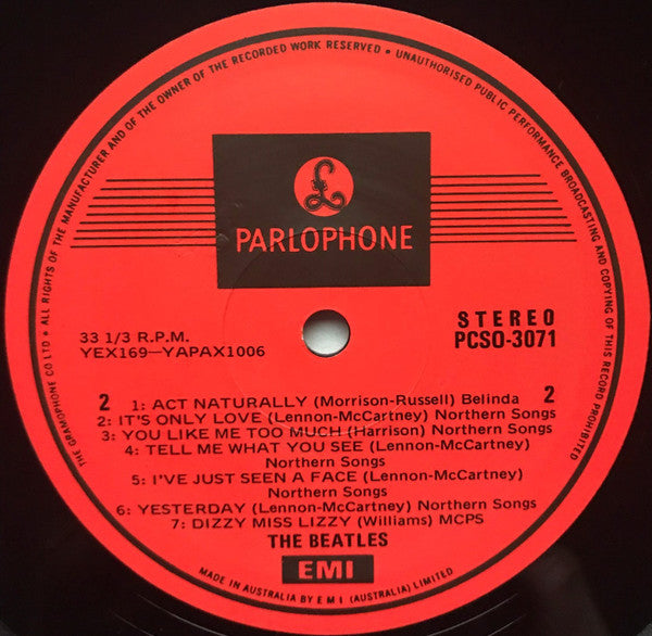 The Beatles – Help! LP vinyl record, image 4 of 4