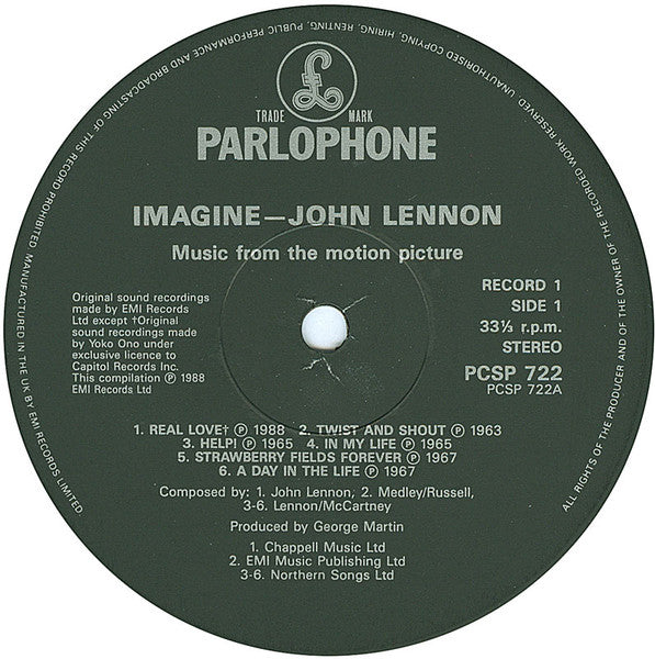 John Lennon – Imagine (Music From The Motion Picture) (2xLP) LP vinyl record, image 9 of 10