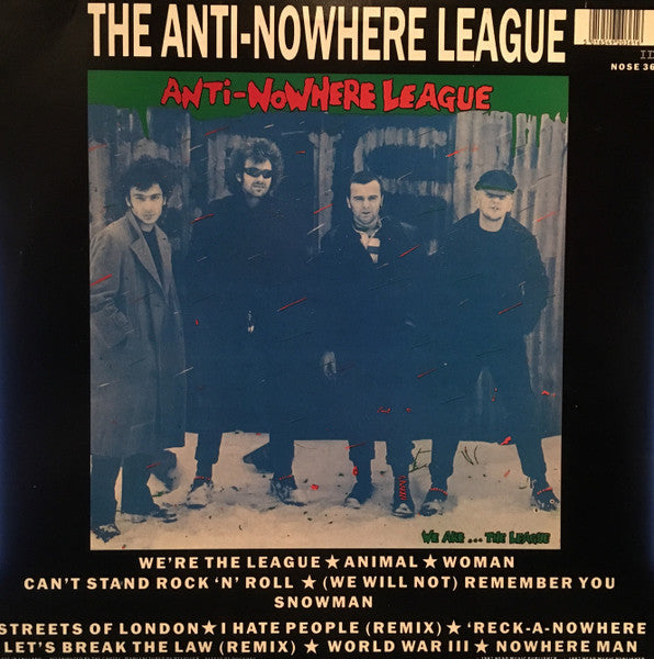 Anti-Nowhere League – Live In Yugoslavia / We Are...The League (2xLP) LP vinyl record, image 2 of 6