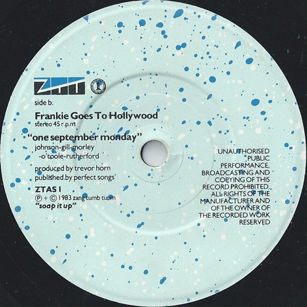 Frankie Goes To Hollywood – Relax 7" vinyl record, image 4 of 4