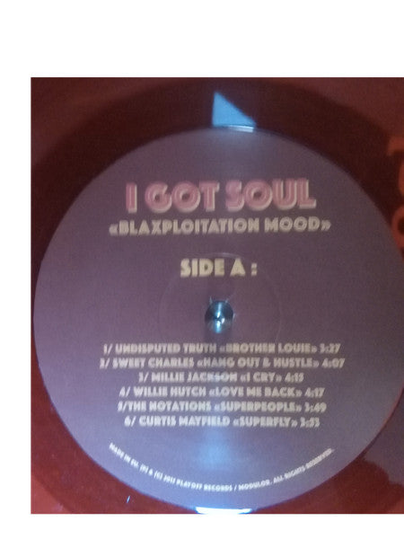 Various – I Got Soul "Blaxploitation Mood" LP vinyl record, image 3 of 4