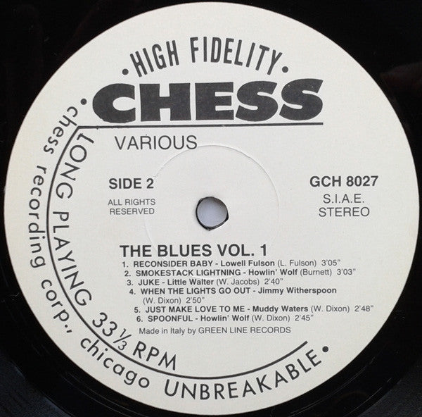 Various – The Blues Vol. 1 LP vinyl record, image 3 of 3