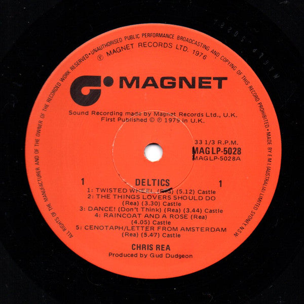 Chris Rea – Deltics LP vinyl record, image 3 of 4