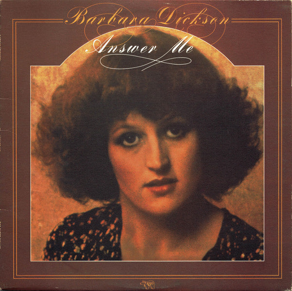 Barbara Dickson – Answer Me LP vinyl record, image 1 of 6
