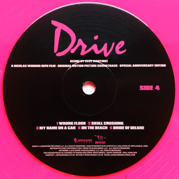 Cliff Martinez – Drive (Original Motion Picture Soundtrack) (2xLP) LP vinyl record, image 9 of 10