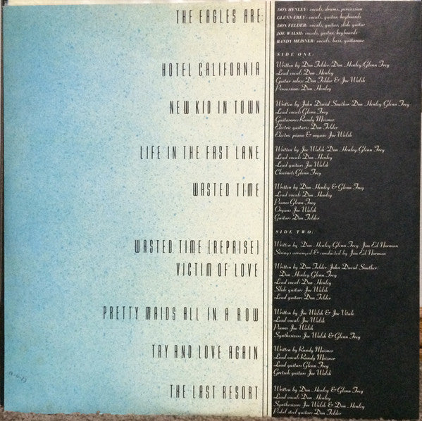Eagles – Hotel California LP vinyl record, image 8 of 10