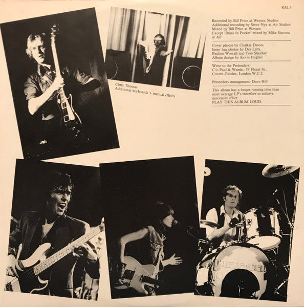 The Pretenders – Pretenders LP vinyl record, image 6 of 6