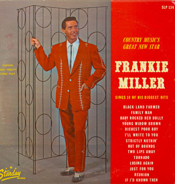 Frankie Miller – Country Music's Great New Star LP vinyl record, image 1 of 4
