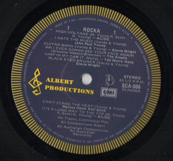 Various – Rocka LP vinyl record, image 3 of 9