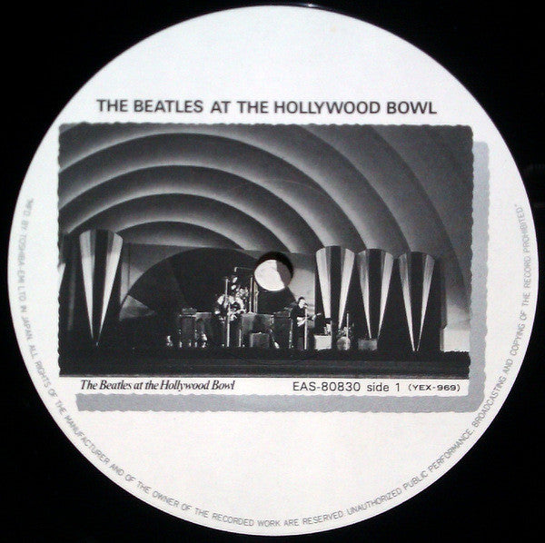 The Beatles, The Beatles – The Beatles At The Hollywood Bowl = ザ・ビートルズ・スーパー・ライヴ!（アット・ハリウッド・ボウル） LP vinyl record, image 10 of 10