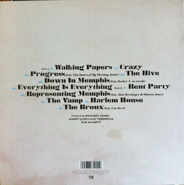 Booker T. Jones – The Road From Memphis LP vinyl record, image 2 of 7