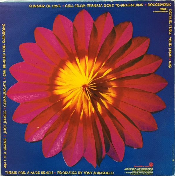 The B-52's – Bouncing Off The Satellites LP vinyl record, image 2 of 6