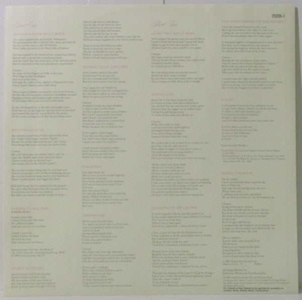 Emmylou Harris – The Ballad Of Sally Rose LP vinyl record, image 6 of 6