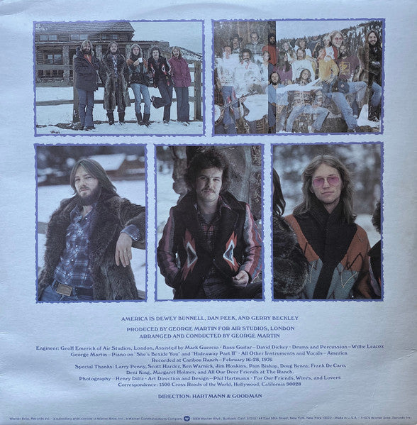 America – Hideaway LP vinyl record, image 6 of 6