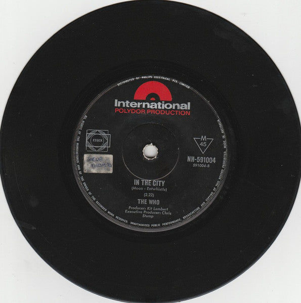 The Who – I'm A Boy 7" vinyl record, image 2 of 2