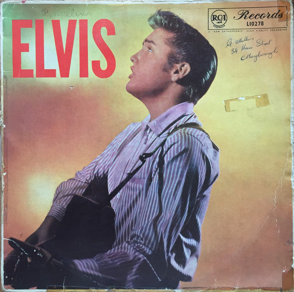 Elvis Presley – Elvis LP vinyl record, image 5 of 5