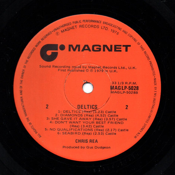 Chris Rea – Deltics LP vinyl record, image 4 of 4