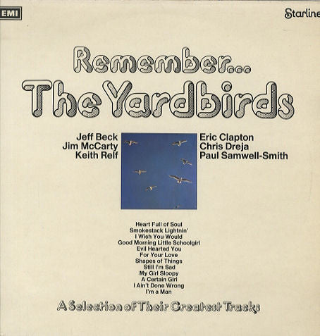 The Yardbirds – Remember... The Yardbirds LP vinyl record