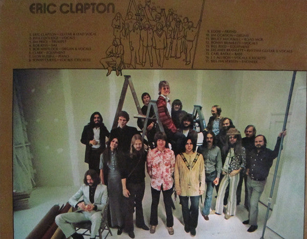 Eric Clapton – Eric Clapton LP vinyl record, image 5 of 6