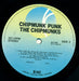 The Chipmunks – Chipmunk Punk LP vinyl record, image 4 of 4
