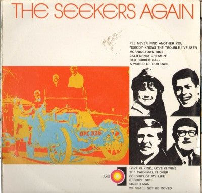 The Seekers – The Seekers Again LP vinyl record, image 1 of 8