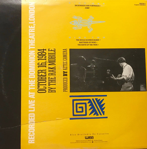 Aztec Camera – Backwards And Forwards 12" vinyl record, image 4 of 4