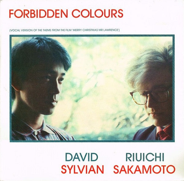 Ryuichi Sakamoto & David Sylvian – Forbidden Colours 12" vinyl record, image 1 of 4