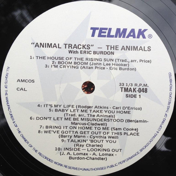 The Animals – Animal Tracks LP vinyl record, image 3 of 4