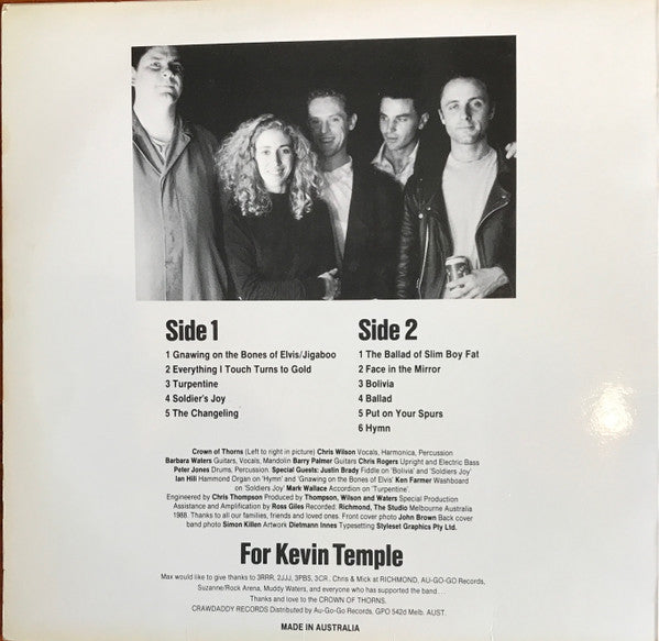 Crown Of Thorns – Carnival LP vinyl record, image 4 of 4