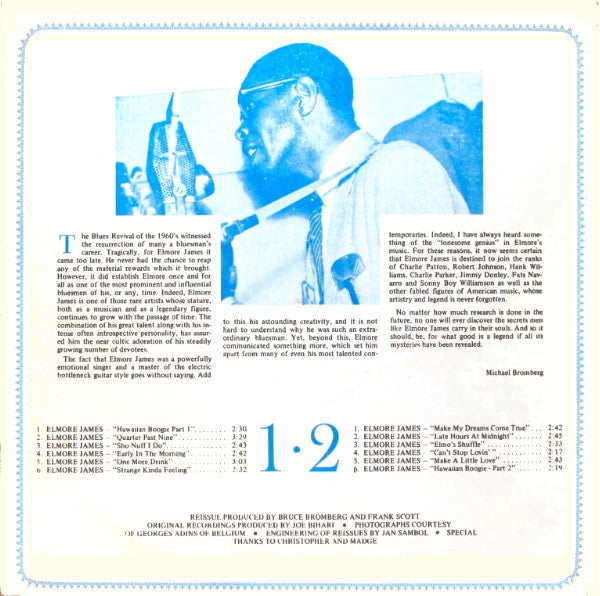Elmore James – The Resurrection Of Elmore James LP vinyl record, image 4 of 6