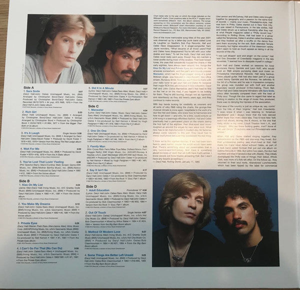 Daryl Hall & John Oates – The Very Best Of (2xLP) LP vinyl record, image 2 of 8