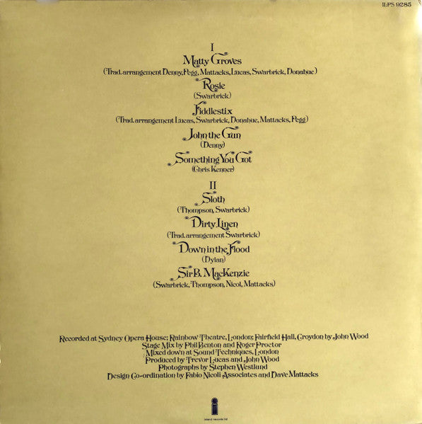 Fairport Convention – Fairport Live Convention LP vinyl record, image 2 of 6