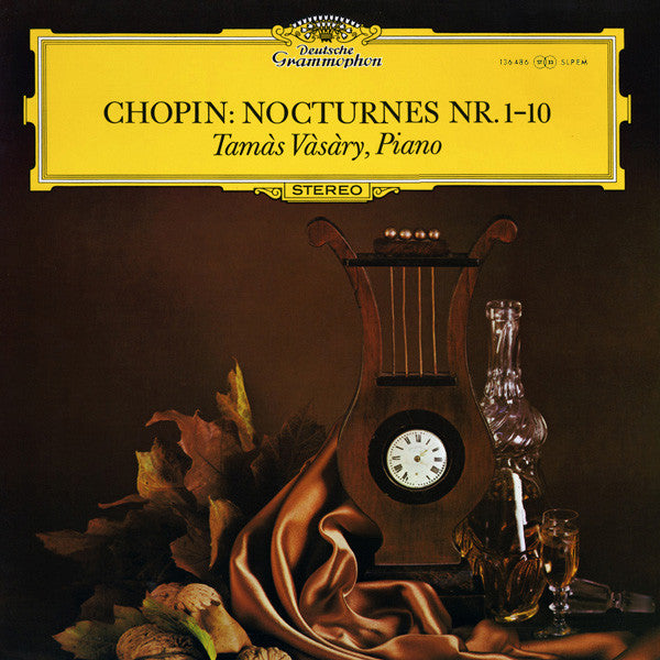 Frédéric Chopin, Tamás Vásáry – Nocturnes Nr. 1-10 LP vinyl record, image 1 of 2
