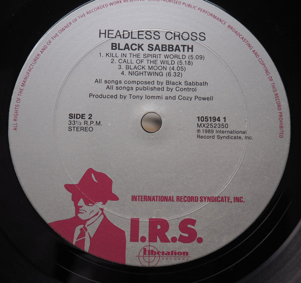Black Sabbath – Headless Cross LP vinyl record, image 4 of 6
