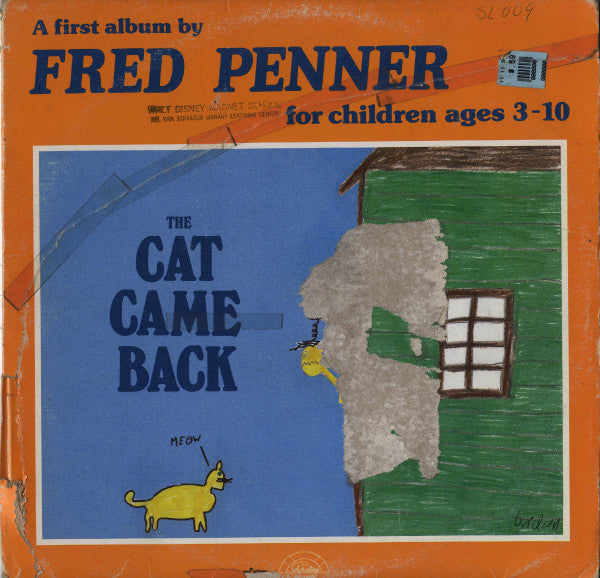 Fred Penner – The Cat Came Back LP vinyl record, image 1 of 4