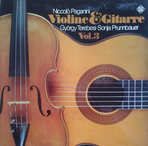 Niccolò Paganini, György Terebesi, Sonja Prunnbauer – Violine & Gitarre, Vol. 3 LP vinyl record, image 1 of 8