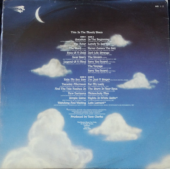 The Moody Blues – This Is The Moody Blues (2xLP) LP vinyl record, image 2 of 8