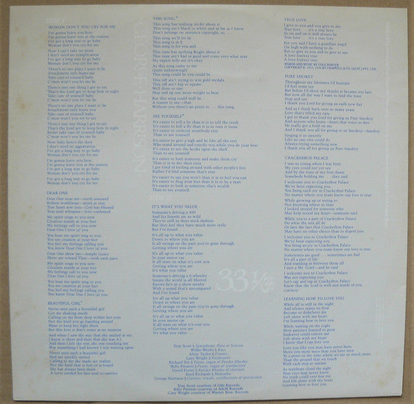 George Harrison – Thirty Three & 1/3 LP vinyl record, image 7 of 7