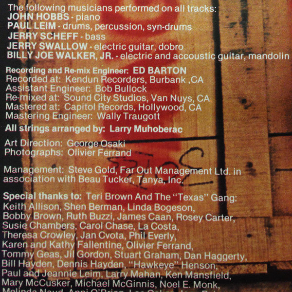 Tanya Tucker – TNT LP vinyl record, image 6 of 9