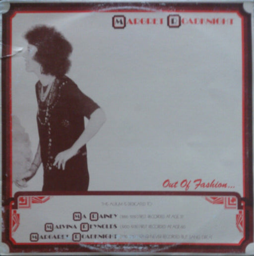 Margret Roadknight – Out Of Fashion... Not Out Of Style