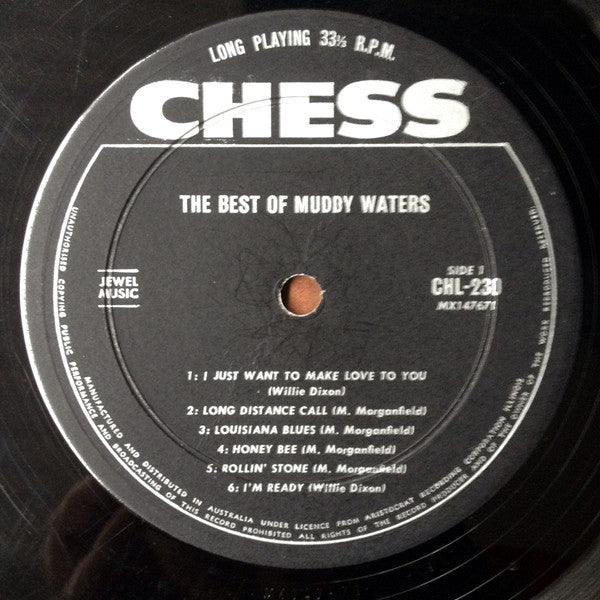 Muddy Waters – The Best Of Muddy Waters LP vinyl record, image 3 of 3