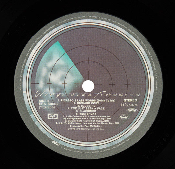 Wings – Wings Over America (3xLP) LP vinyl record, image 10 of 10