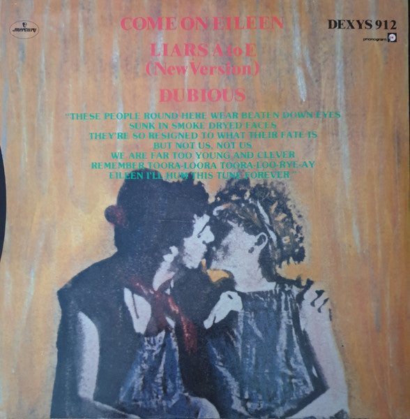 Dexys Midnight Runners, The Emerald Express – Come On Eileen 12" vinyl record, image 2 of 4