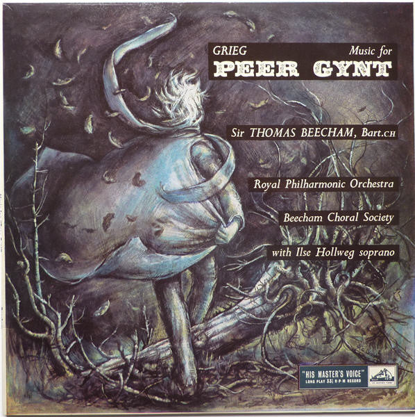 Edvard Grieg, Sir Thomas Beecham, Royal Philharmonic Orchestra, The Beecham Choral Society, Ilse Hollweg – Music For Peer Gynt LP vinyl record, image 1 of 4